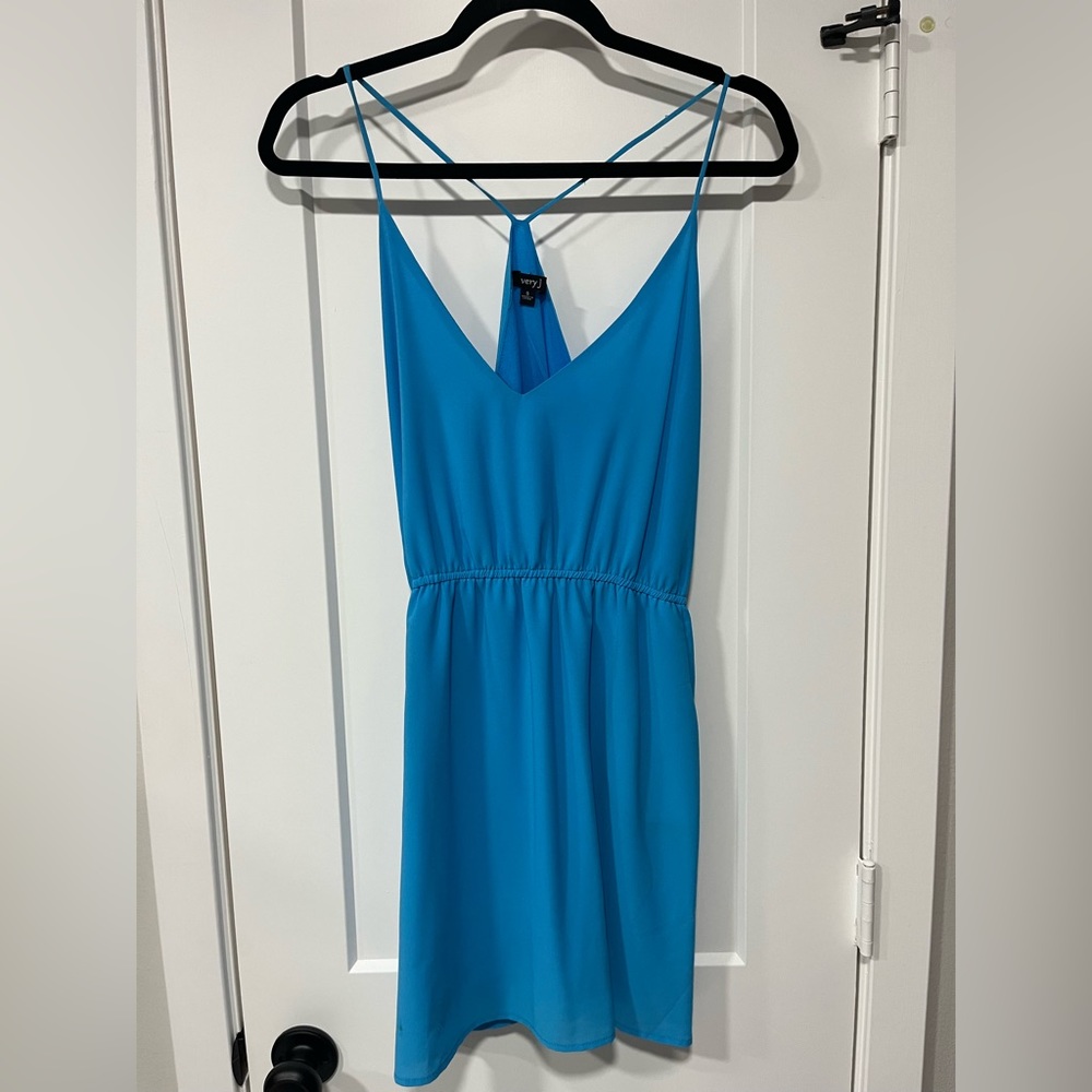 Blue Mini Dress